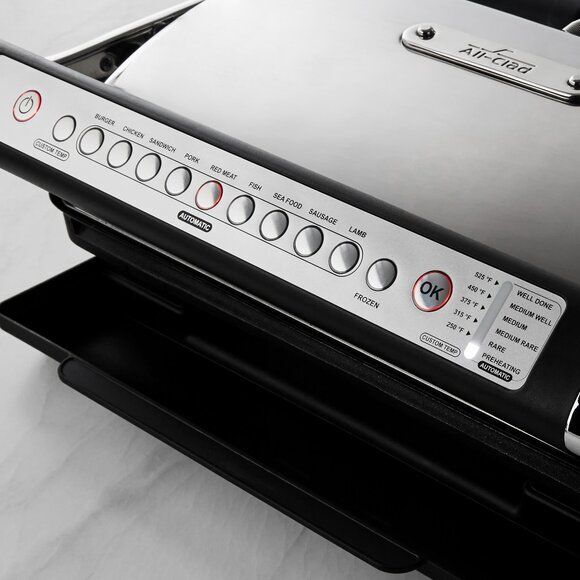 Excellent condition All-Clad 5-Level Electric Indoor Grill with AutoSense - Picture 7 of 12